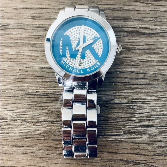 Michael Kors Silver Runway Watch